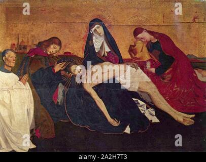 Quarton Enguerrand, La Pietà de Villeneuve-lès-Avignon (C. 1455). Stockfoto