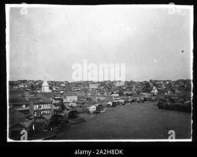 Enri Duval. Tiflis, Les Moulins sur la Koura. 1900-1920. Stockfoto