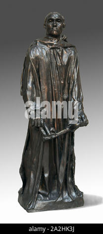 Ein Bürger von Calais (Jean d'Aire), Modell 1889, Auguste Rodin, Französisch, 1840 - 1917, Frankreich, Gips, 208,3 × 66 cm (82 × 26 Stockfoto