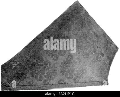 Fragment, Anfang des 17. Jahrhunderts, Italien, fancy Einfache satin Stockfoto