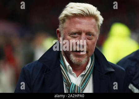 Frueheren Tennis-Star Boris Becker war anwesend - Tottenham Hotspur v Bayern München, UEFA Champions League - Gruppe B, Tottenham Hotspur Stadium, London, Großbritannien - 1. Oktober 2019 Editorial nur verwenden Stockfoto