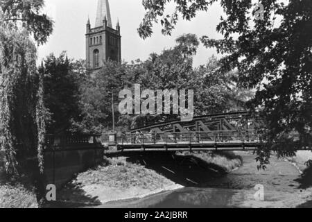 Eine Reise nach Gleiwitz in Deutschland, Deutsches Reich 30er Jahre. Eine Reise nach Gleiwitz in Oberschlesien, Deutschland 1930. Stockfoto