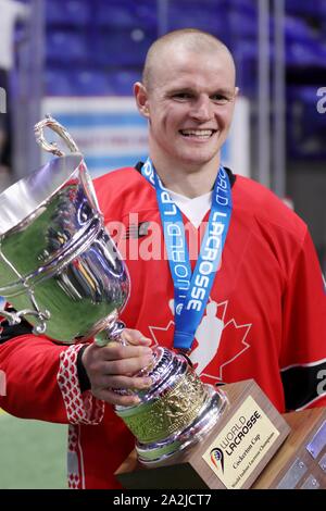 Lacrosse Team Canada gewinnt Gold 2019 Stockfoto