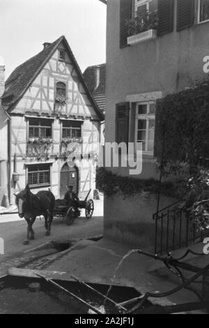 Campingurlaub Bei Marbach eine der Naab, 1930er Jahre Deutsches Reich. Camping in der Nähe von Marbach an Naab, Deutschland 1930. Stockfoto