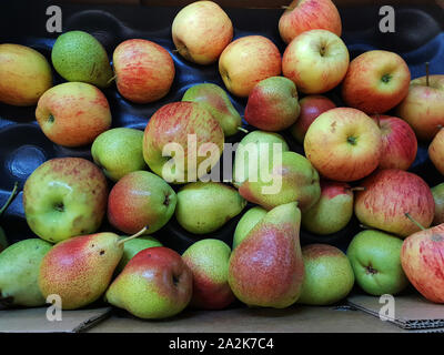 Obst und Gemüse Gang in ein Pick n Pay Supermarkt, Südafrika Stockfoto