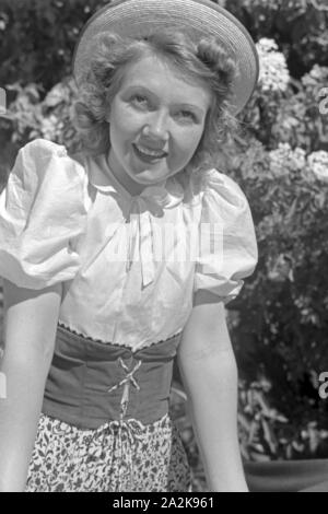 Der österreichischen Fictitious character Gusti Wolf, Deutschland 1930er Jahre sterben. Österreichische Schauspielerin Gusti Wolf, Deutschland 1930. Stockfoto