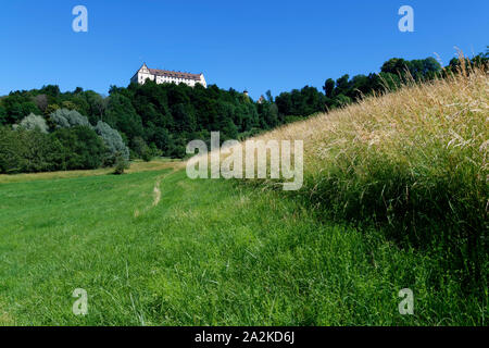 Schloss Heiligenberg im Linzgau nahe dem Bodensee, Landkreis Bodensee, Baden-Württemberg, Deutschland Stockfoto