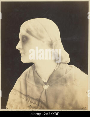 Julia Jackson, 1864, Julia Margaret Cameron, Englisch, 1815 - 1879, England, Albumen print, 24,5 x 19,7 cm (Bild/Papier), 41,9 × 31,6 cm (mount Stockfoto