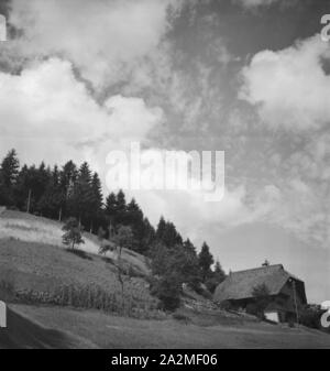 Und äh Höhle Luftkurort Bad Rippoldsau-Schapbach Im Schwarzwald, Deutschland, 1930er Jahre. Bei der Luftkurort Bad Rippoldsau-Schapbach im Schwarzwald, Deutschland der 1930er Jahre. Stockfoto