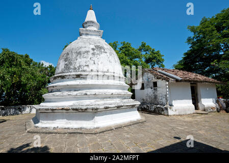 Sri Lanka, Bundesland Kärnten, Sud du Sri Lanka Süd Sri Lanka, in Sri Lanka, mulkirigala Tempel Stockfoto