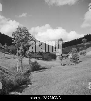 Und äh Höhle Luftkurort Bad Rippoldsau-Schapbach Im Schwarzwald, Deutschland, 1930er Jahre. Bei der Luftkurort Bad Rippoldsau-Schapbach im Schwarzwald, Deutschland der 1930er Jahre. Stockfoto