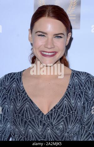 Courtney Hoffnung in der Ankunftshalle für Familie Film Awards Feier, Universal Hilton, Universal City, CA September 29, 2019. Foto von: Priscilla Grant/Everett Collection Stockfoto