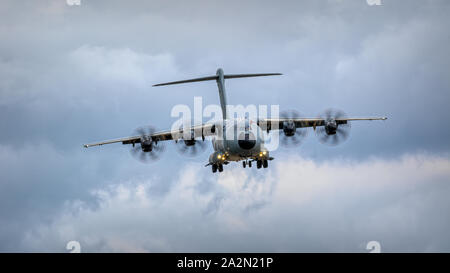 Atlas airbus a400m RAF Transportflugzeuge Stockfoto