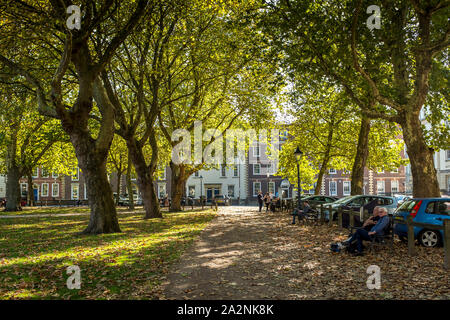 Queen Square, Bristol, UK Stockfoto