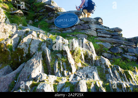 Snowdon, Wales, 2019. Foto von Akira Suemori Stockfoto