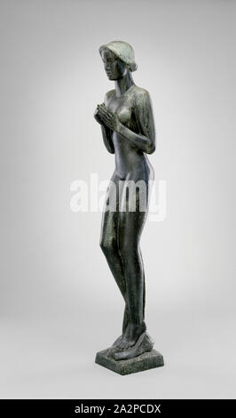 Georg Kolbe, Deutsch, 1877-1947, Assunta, 1921, bronze, Gesamt: 76 3/4 x 15 1/2 x 17 1/2 Inch (194,9 × 39,4 × 44,5 cm Stockfoto