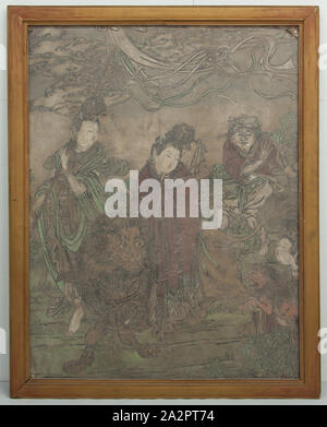 Unbekannt (Chinesisch), Kuan Yin und die Assistenten, 1368/1644 Stockfoto