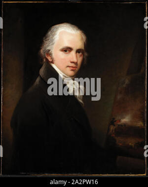 William Beechey, Englisch, 1753-1839, Selbstportrait, Ca. 1800, Öl auf Leinwand, ohne Rahmen: 30 1/4 x 25 1/8 Inch (76,8 × 63,8 cm Stockfoto