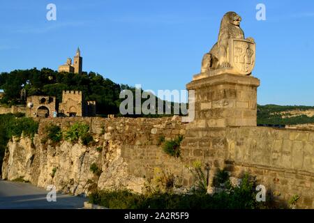 Tsarevets Fotress in Veliko Tarnovo - Balkan mountais - Bulgarien Stockfoto