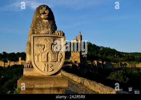 Tsarevets Fotress in Veliko Tarnovo - Balkan mountais - Bulgarien Stockfoto