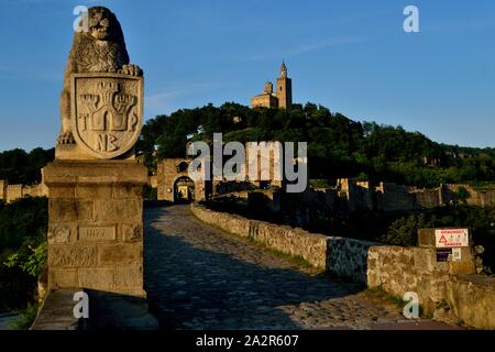 Tsarevets Fotress in Veliko Tarnovo - Balkan mountais - Bulgarien Stockfoto