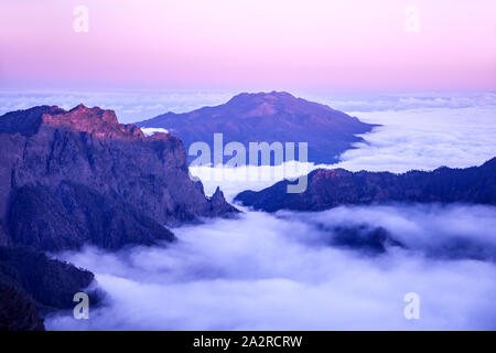 Caldera de Taburiente National Park, La Palma, Kanarische Inseln, Spanien, Europa. Stockfoto