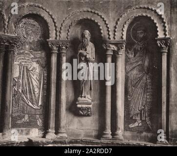 Zahlen in der St. Mark's Basilika 2, Abbildungen in der Kuppel in der Markuskirche in Venedig, I.9, 1881, die Basilika di San Marco in Venedig - (Saint Marc de Venise): illustrata dei riguardi dell'arte e della Storia da Scrittori veneziani. Venezia: Ongania, 1881-1888 Stockfoto