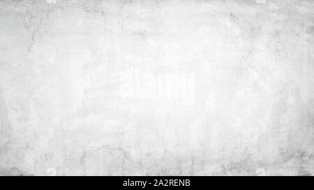 Textur von alten, grungy, grauen und weißen Beton oder Zement Wand für Hintergrund Stockfoto