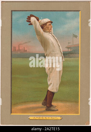 Red Ames, New York Giants, Baseball card Portrait Stockfoto