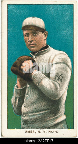 Red Ames, New York Giants, Baseball card Portrait Stockfoto