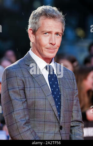 LUXE Odeon Leicester Square, London, UK. 3. Okt, 2019. Ben Mendelsohn Posen auf dem roten Teppich an der London Film Festival: Der König - American Airlines Gala. Bild von der Credit: Julie Edwards/Alamy leben Nachrichten Stockfoto