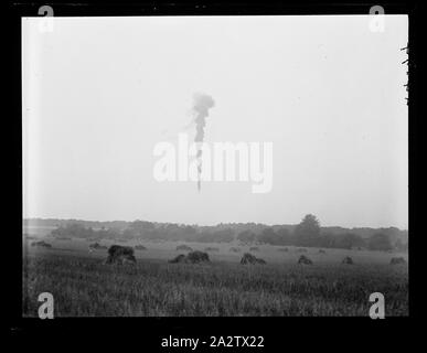 Reenactment von Pickett Kostenlos in der Schlacht von Gettysburg. Pennsylvania Stockfoto