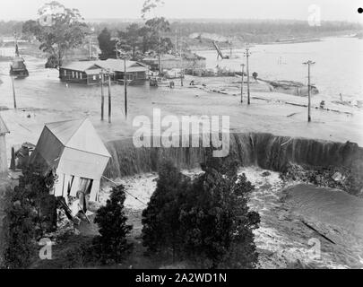 Negative - Staatliche Kommission Elektrizität, Yallourn, Victoria, 1935, Teil eines großen fotografischen Sammlung von Glas- und Filmnegative, Fotos und Fotoalben, im Zusammenhang mit der Entwicklung der elektrischen Energieversorgung Industrie in Victoria, betrieben von der Staatlichen Kommission Elektrizität von Victoria (SECV) von 1919 bis 1993 und verschiedene Vorgänger private und kommunale Stromversorgung Unternehmen zurück bis in die späten 1880 s Stockfoto