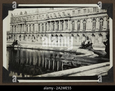 Foto - Fassade, Frankreich, ca. 1927, einer der 90 drei Bilder von einem Foto Album nach Australien geholt von Archibald Gordon Maclaurin migriert, wenn er im Jahr 1928. Es schließt frühe Fotos seiner Vorbereitung der Migration für Reisen nach Frankreich, sowie Fotos, die er einmal in Australien hinzugefügt, inklusive Fotos, die ihm von Familie in England geschickt, und Bilder aus seiner Migration Stockfoto