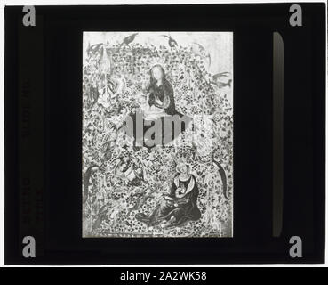 Reproduktion der Gemälde zeigt Madonna und Heiligen Katharina Stockfoto