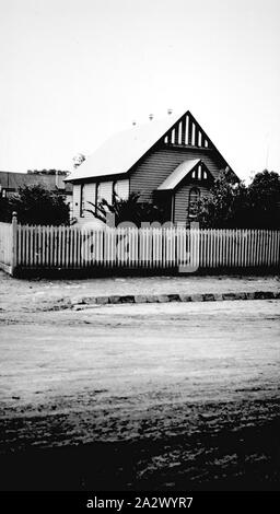 Negative - Hopetoun, Victoria, circa 1940, die hopetoun Kirche Stockfoto