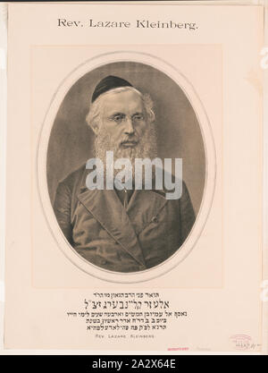 Rev. Lazare Kleinberg Stockfoto