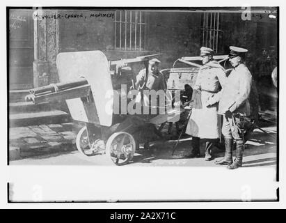 Revolver - Kanone, Montmedy Stockfoto