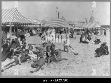 Rhode Island. Newport Easton's Beach Stockfoto