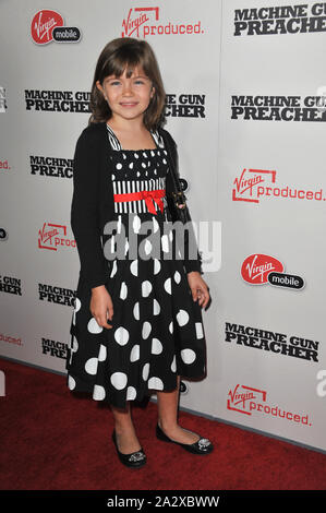 LOS ANGELES, Ca. September 21, 2011: Ryan Campos auf der Los Angeles Premiere ihres neuen Films 'Machine Gun Prediger" an der Akademie der Motion Picture Arts and Sciences, Beverly Hills. © 2011 Paul Smith/Featureflash Stockfoto