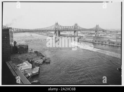 River House, 52 St. und East River, New York City. Stockfoto