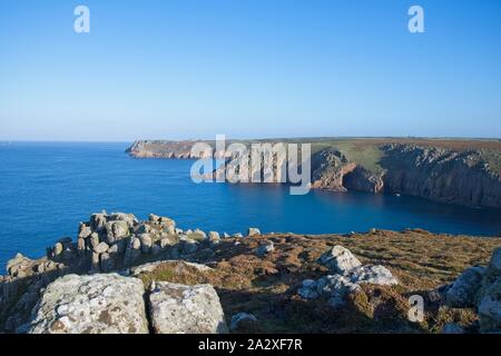 Gwennap Kopf, Cornwall, Großbritannien Stockfoto