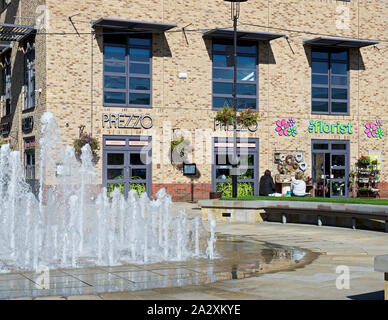 Prezzo italienisches Restaurant, Marshall's Yard, Gainsborough, Lincolnshire, England, Großbritannien Stockfoto