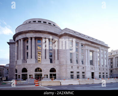 Ronald Reagan Building, im Bau in den 90er Jahren in Washington, D.C.; Stockfoto