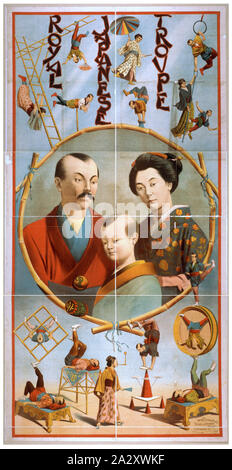 Royal japanische Truppe Stockfoto