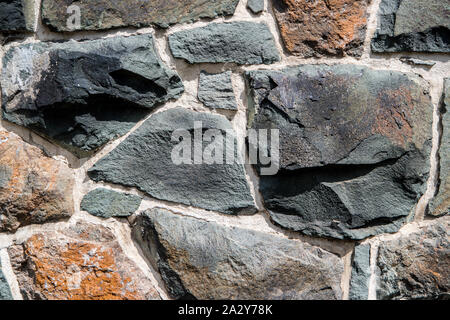 Natursteine verpresst Stockfoto