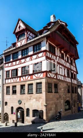 Albrecht Dürer Haus in Nürnberg Stockfoto