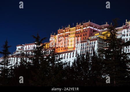 Eine Reise nach Tibet Stockfoto