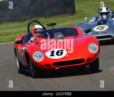 Sam Hancock, Ferrari 246S Dino, Sussex Trophy, Weltmeisterschaft Sportwagen, Produktion Sports Racing Cars, 1955 bis 1960, Goodwood Revival 2019, Sep Stockfoto