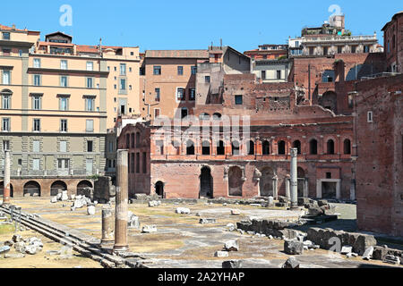 Die Trajan Markt, Rom - Italien Stockfoto